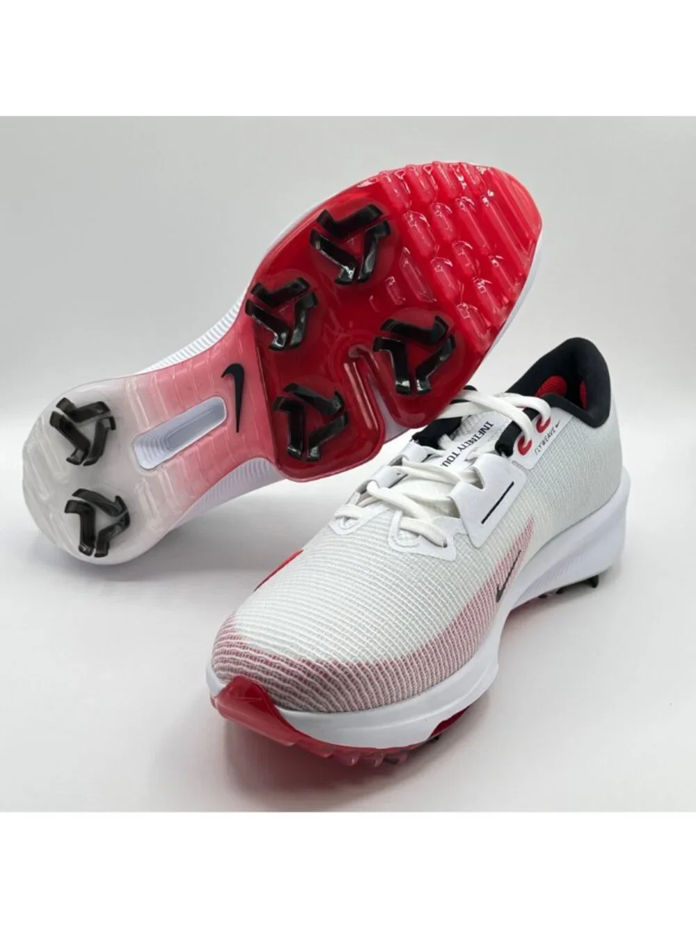 Men’s Nike Air Zoom Infinity Tour 2 Golf Red Wide FD0218-101 Size 11 Wide NEW - Picture 8 of 10